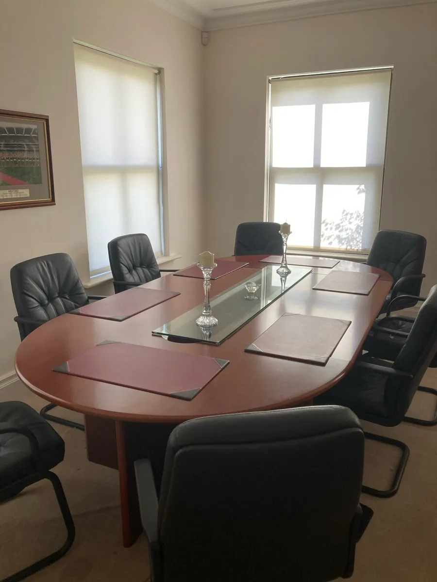 Boardroom/Office Table and Chairs - Image 1