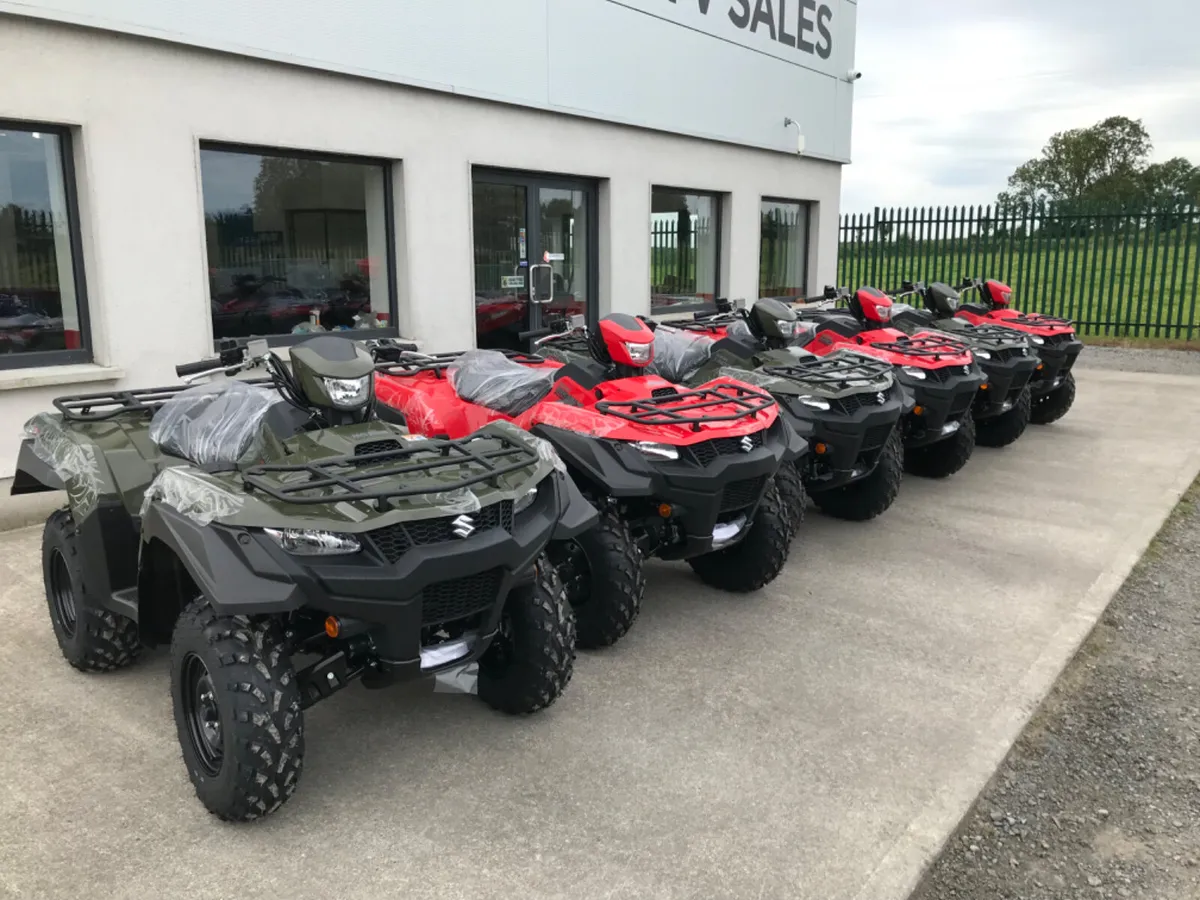 Finance from €52 Per Week /  New Suzuki KingQuad's - Image 1