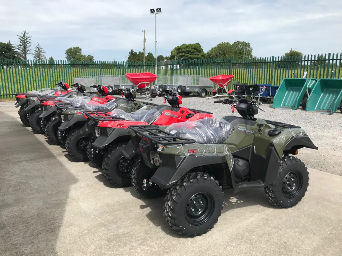 Finance from €52 Per Week /  New Suzuki KingQuad's - Image 3