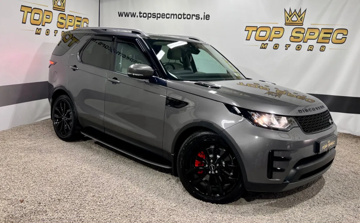 🎩2017 (172) Landrover Discovery 7 seater Black Pa - Image 1