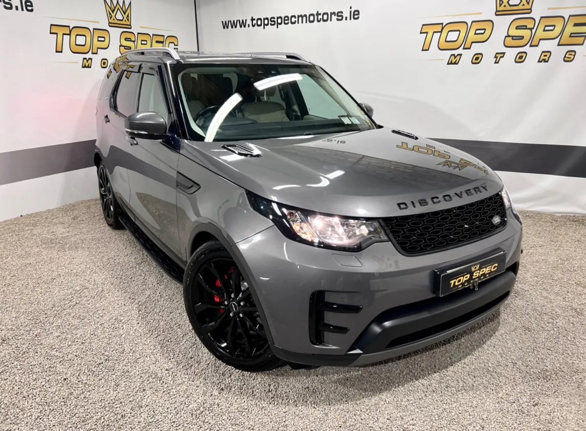 🎩2017 (172) Landrover Discovery 7 seater Black Pa - Image 3