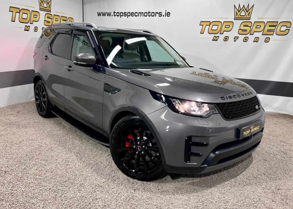 🎩2017 (172) Landrover Discovery 7 seater Black Pa - Image 1