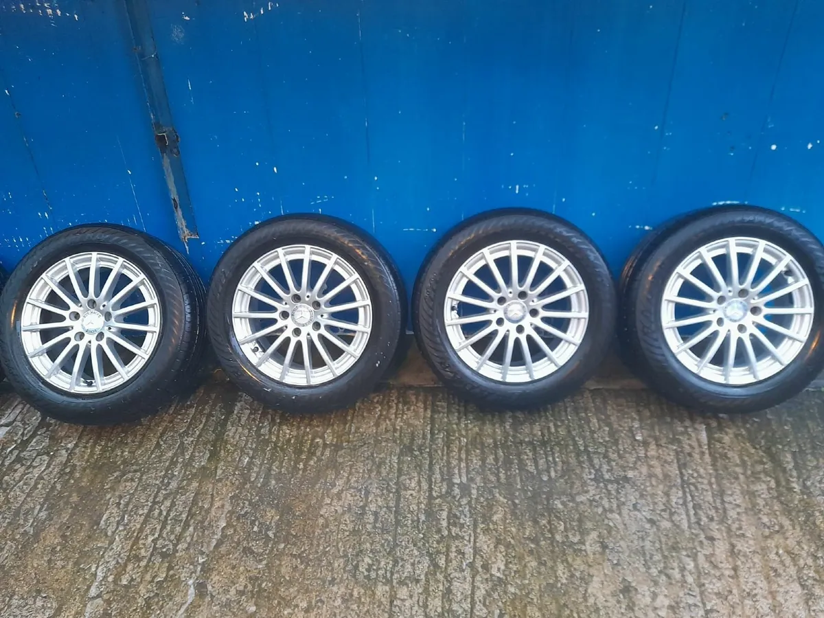 5×112 16 inch Alloys wheels