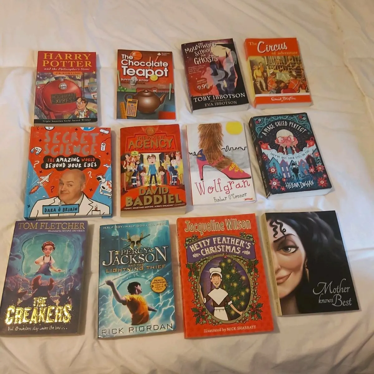 Selection of pre teen books
