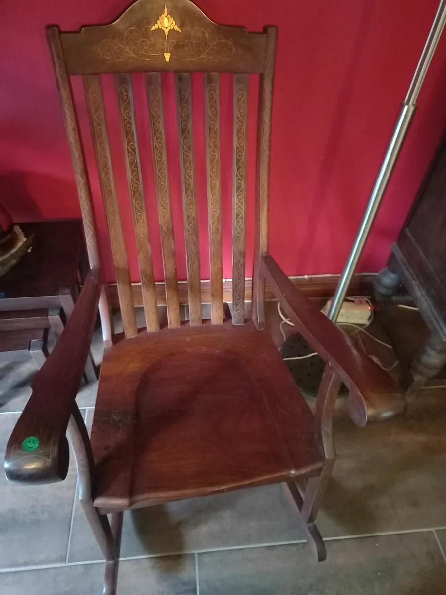 Rocking chair- Rosewood