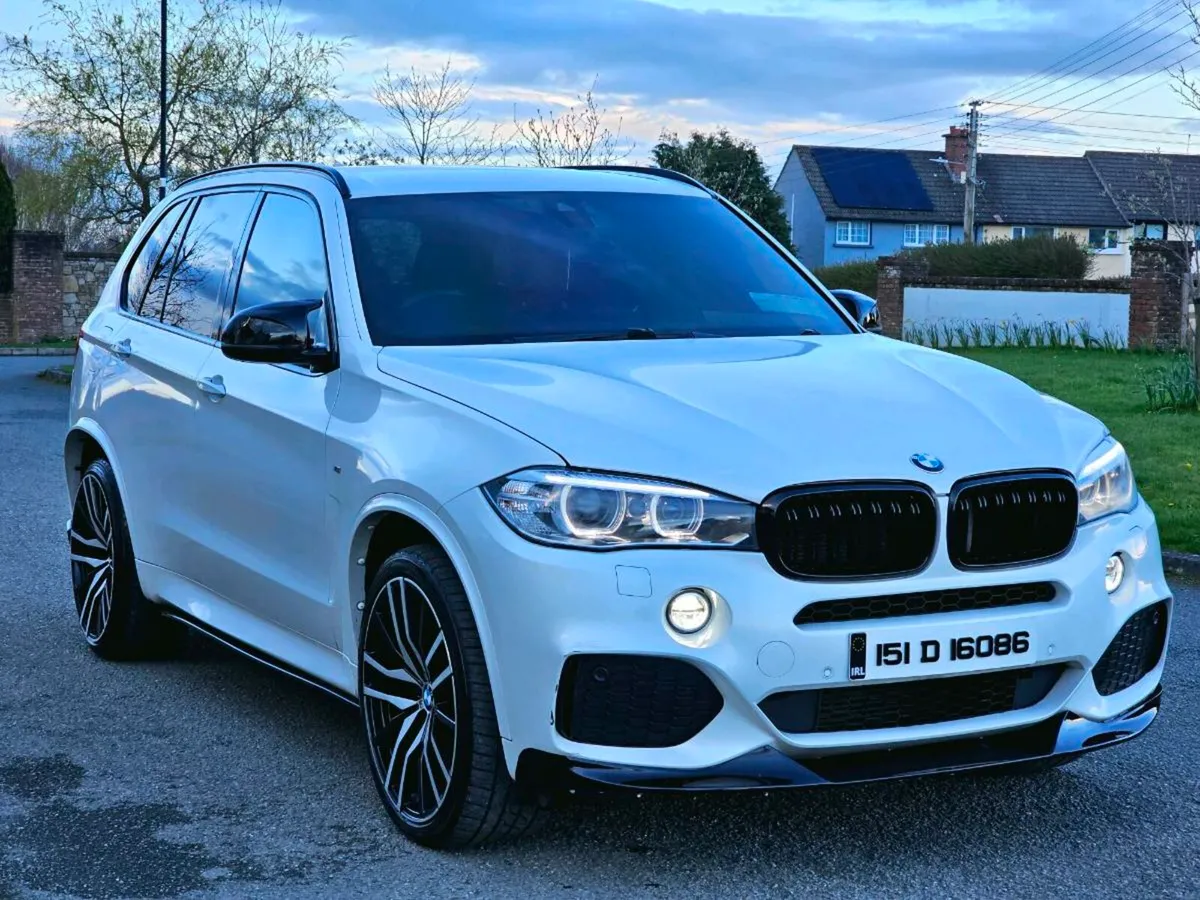 151 BMW X5 PEARL WHITE 7 SEATER M-SPORT MAY P/X!