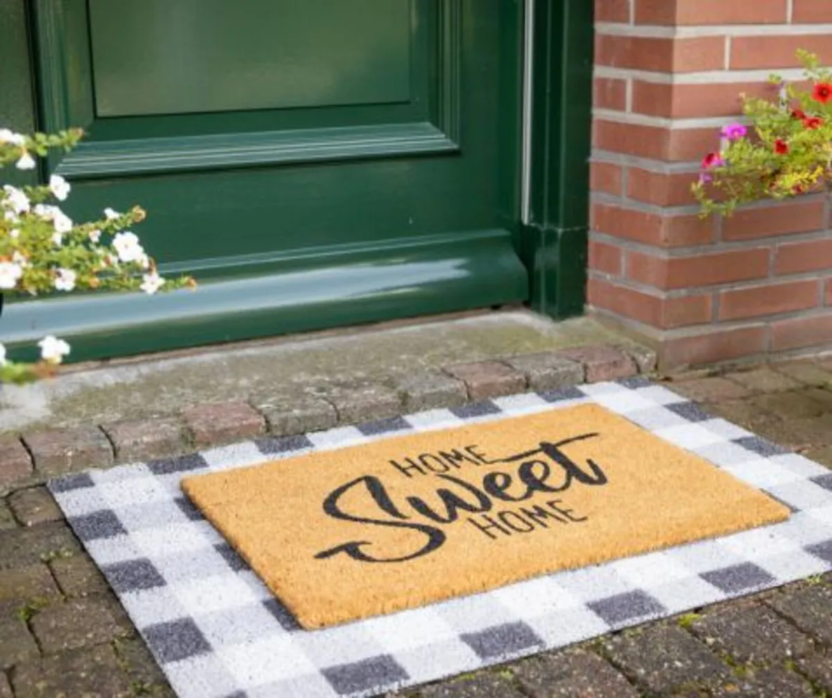 Doormat coir “home sweet home”