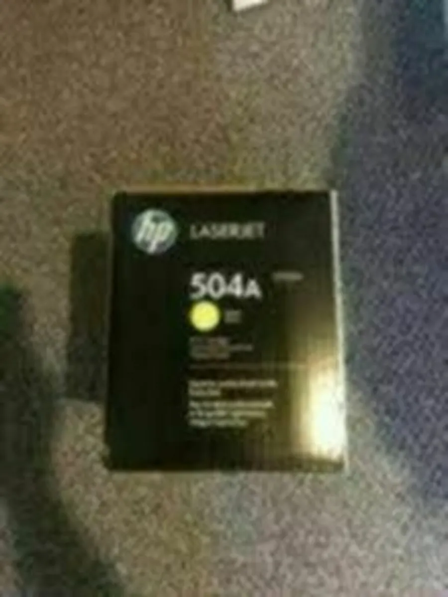 HP 504A Yellow LaserJet Toner Cartridge CE252A