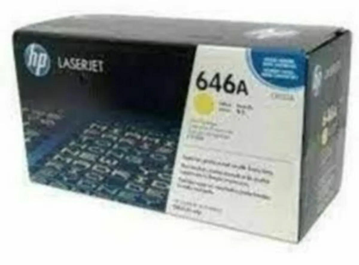 HP 646A Yellow LaserJet Toner Cartridge CF032A