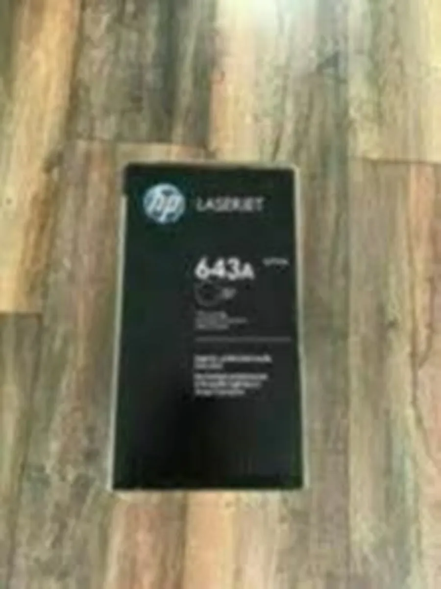 HP 643A Black LaserJet Toner Cartridge Q5950A