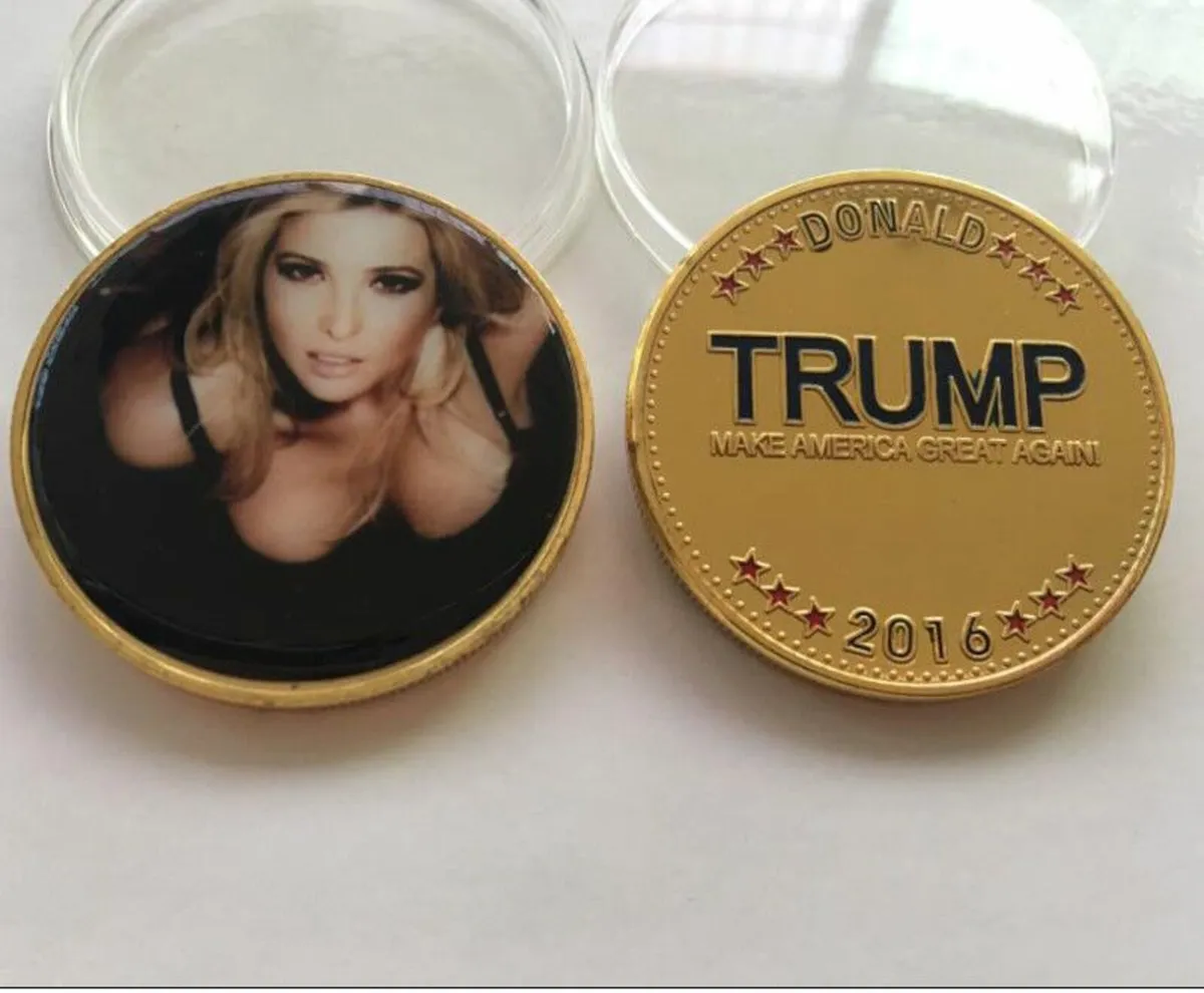 US Ivanka Trump Donald Sexy Coins Commemorative Co