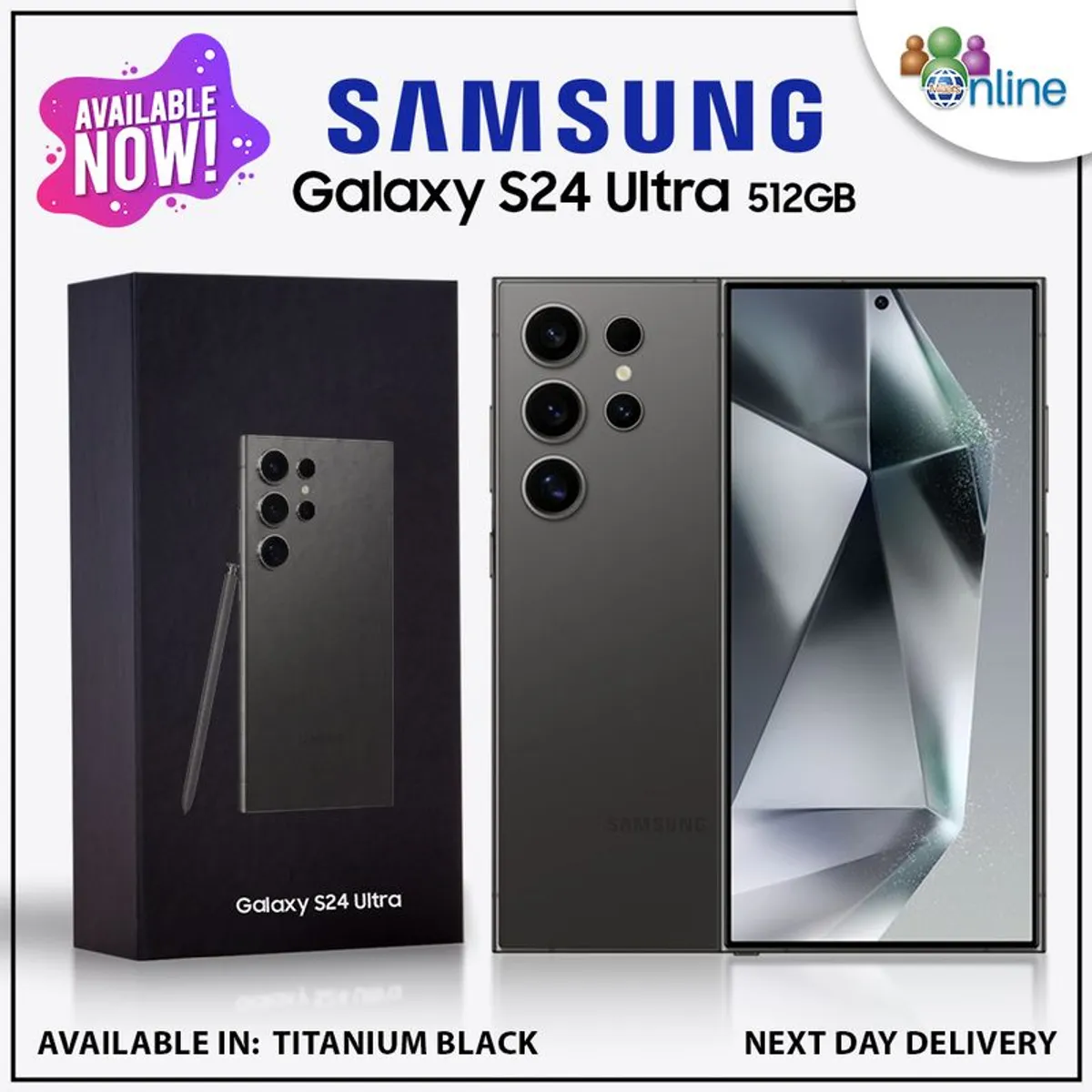Samsung S24 Ultra 256 GB 512GB EU Version Sim Free