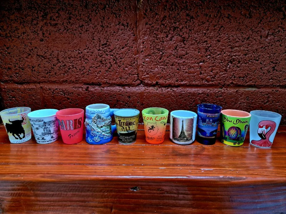 Shot glasses collection