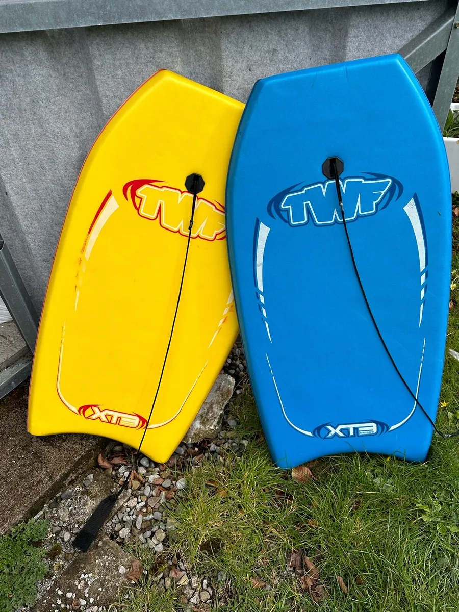 Boogie Boards x2 (rarely used)