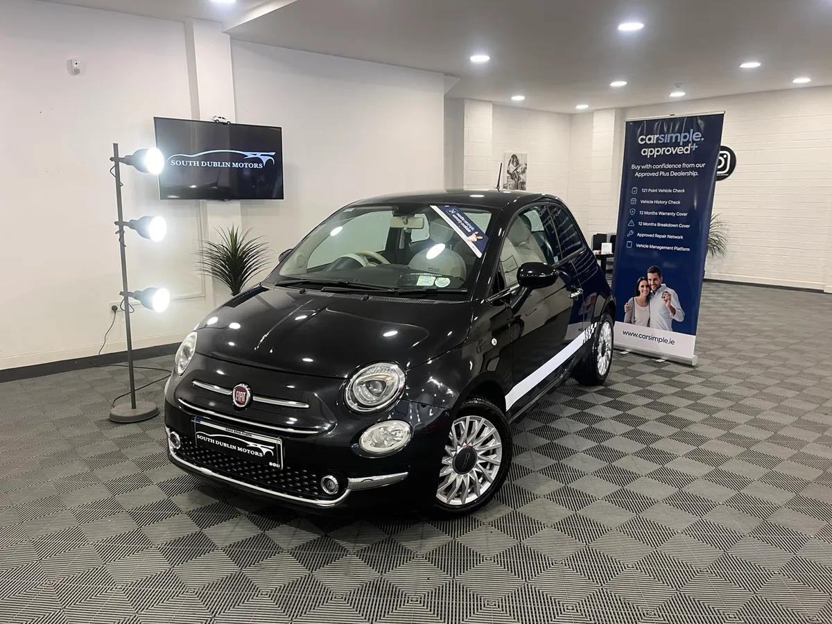 2017 Fiat 500-Lounge-PAN ROOF-HIGH SPEC - Image 1