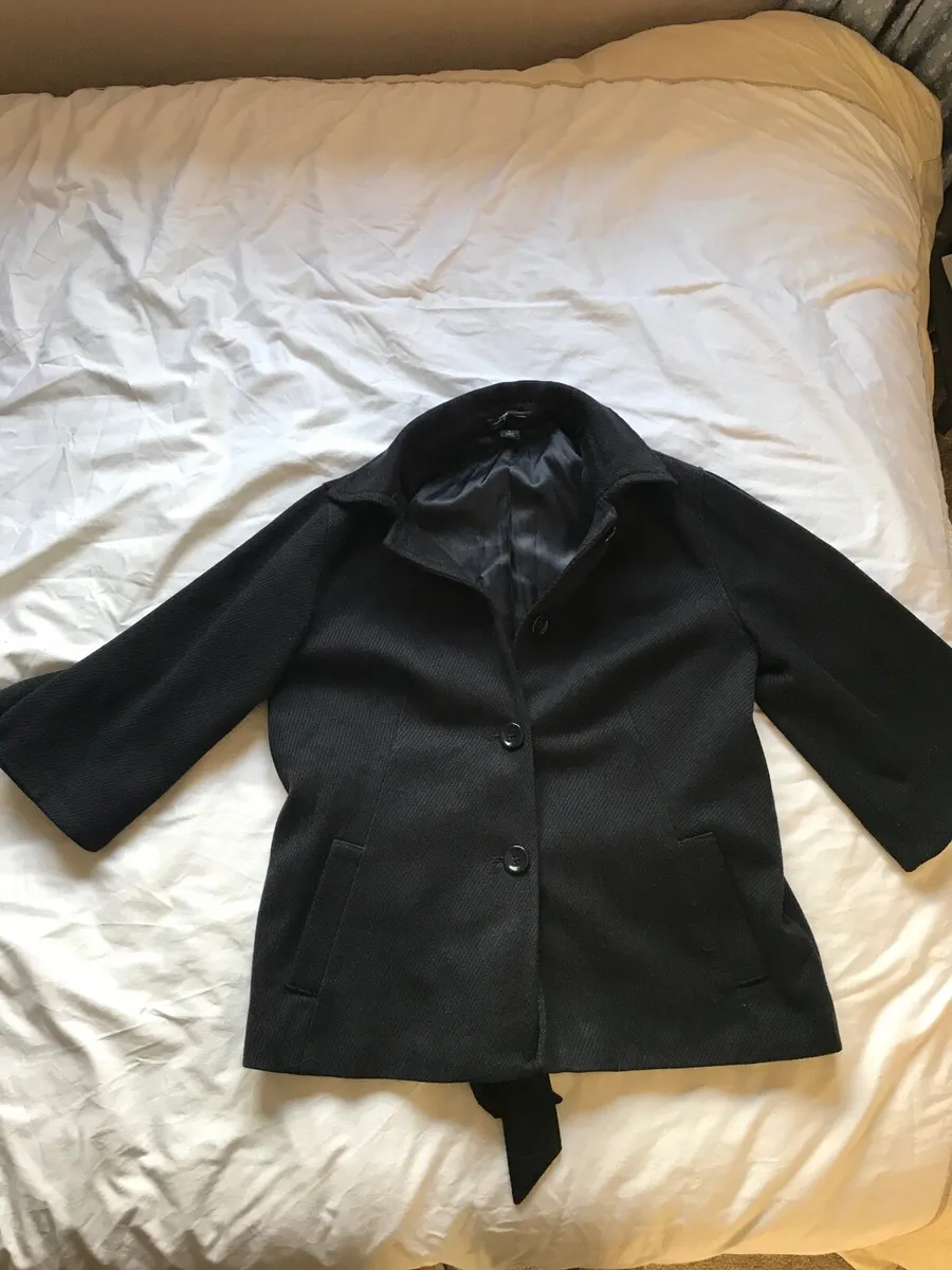 Navy wool jacket