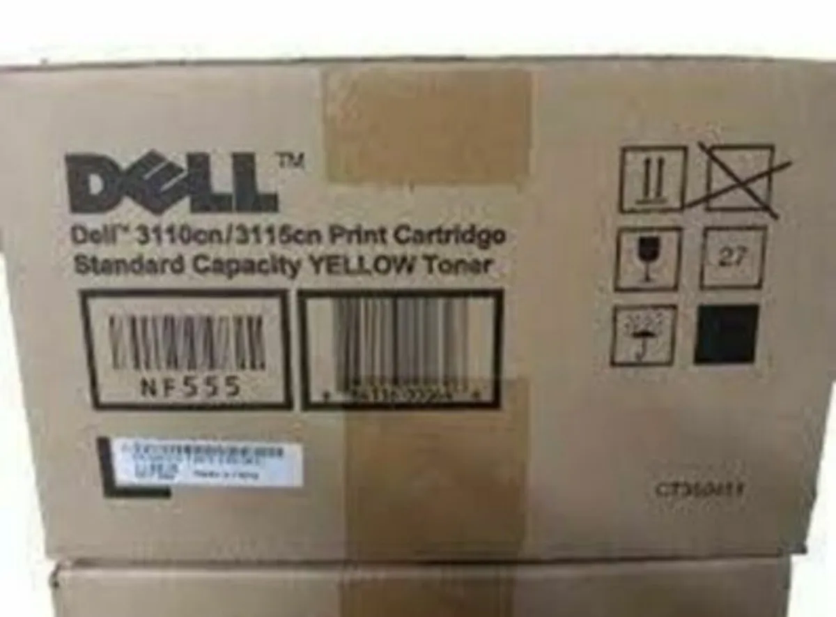 Dell NF555 Yellow Toner Cartridge