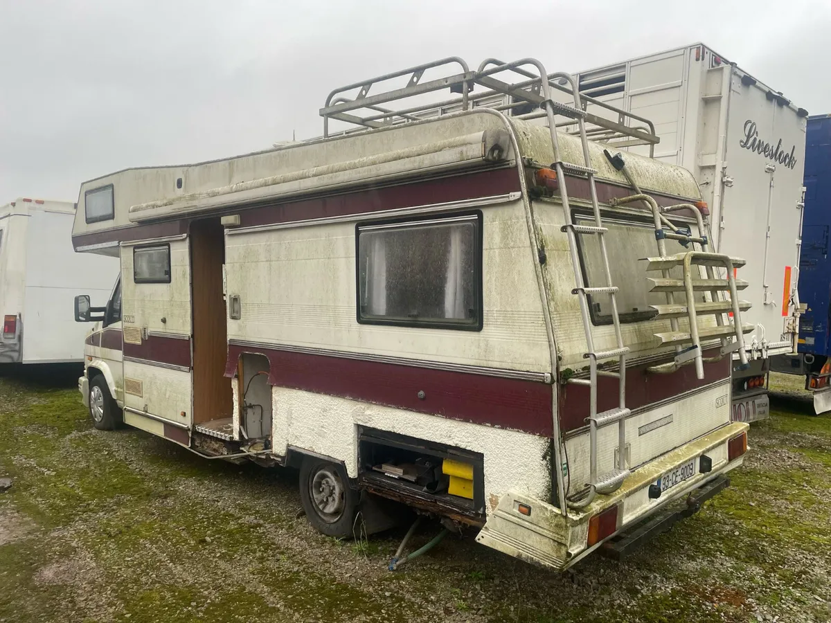 Camper ladders & roof racks available