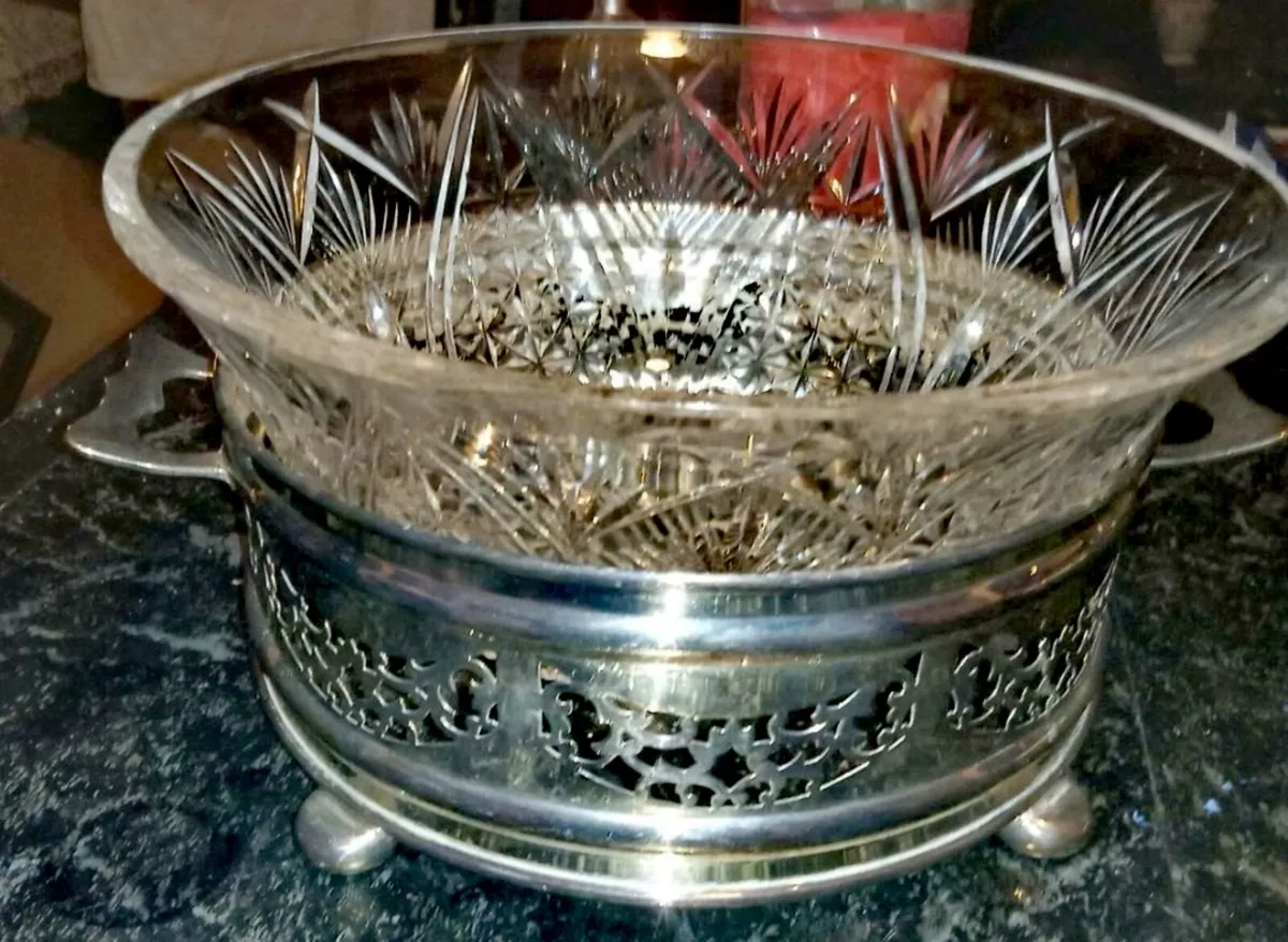 Large vintage Waterford crystal bowl - Image 4