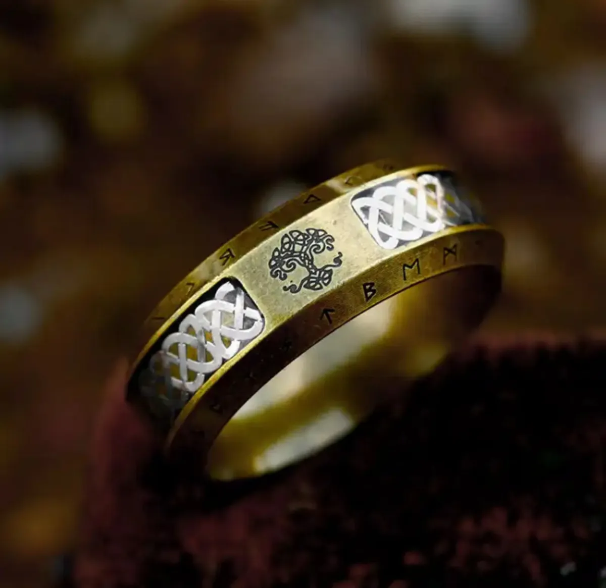 Stainless Steel Celtic/Viking Ring