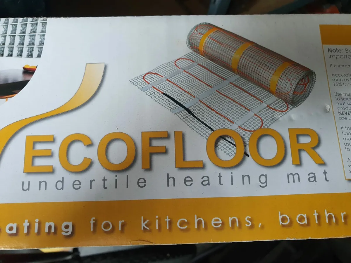 Under floor heating mat