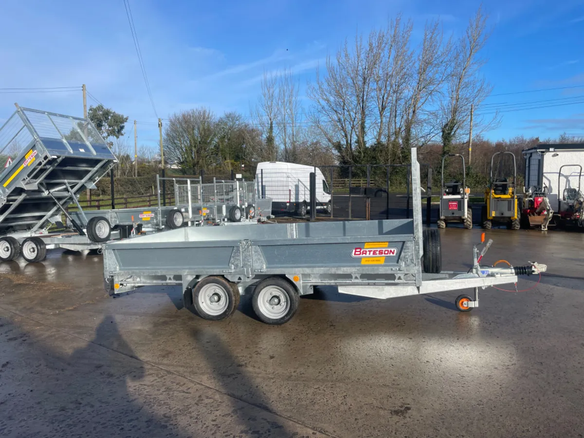 Bateson 12’ x 6’6” Flat Bed Trailer