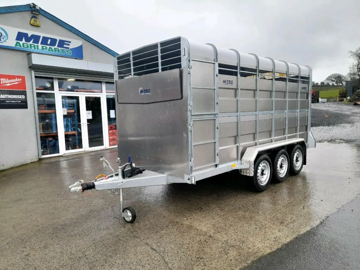 New Mtec Livestock Trailer - Image 1