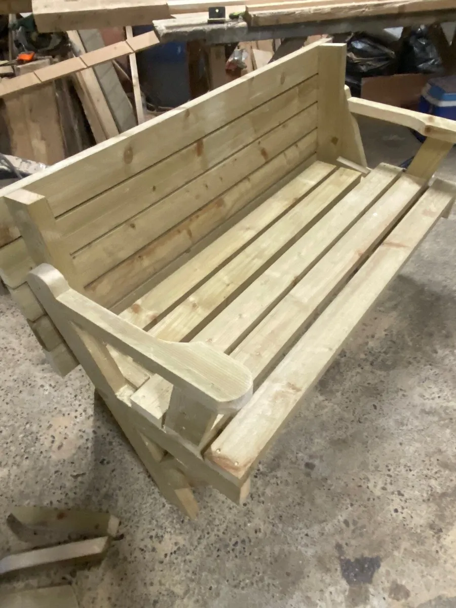 Bench/picnic table - Image 1