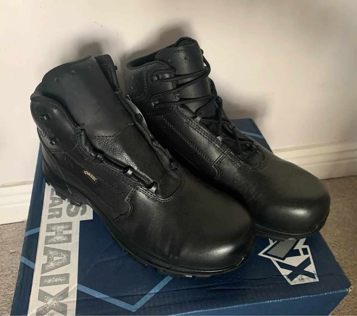 BRAND NEW IN BOX Haix Safety Work Boots: Size 8