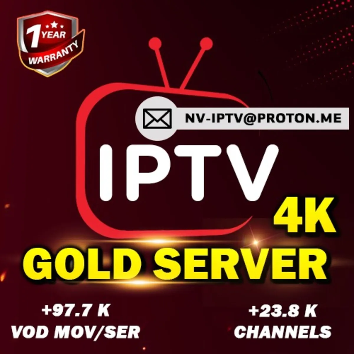 NEVTV GOLD Server (For All devices)