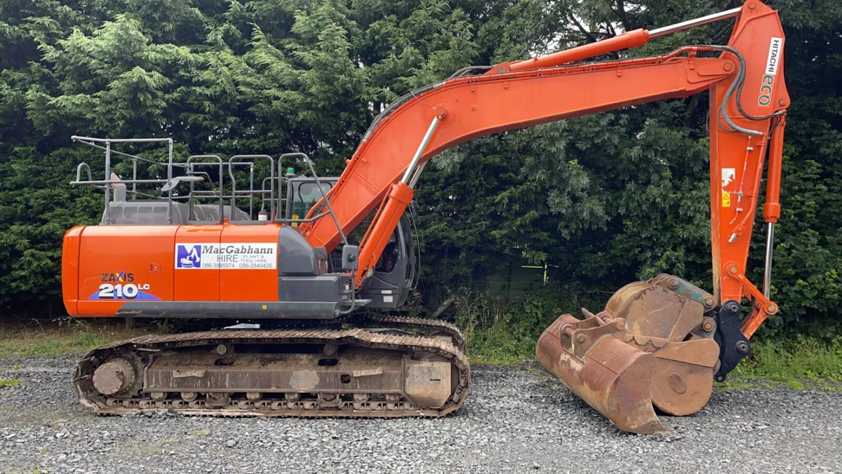 20 ton diggers for hire