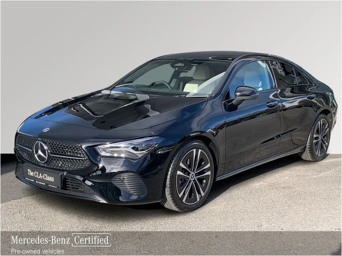 Mercedes-Benz CLA-Class Coupe 180D Black With Bei