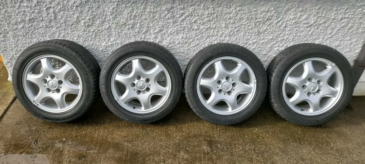 Mercedes Alloy wheels and tyres