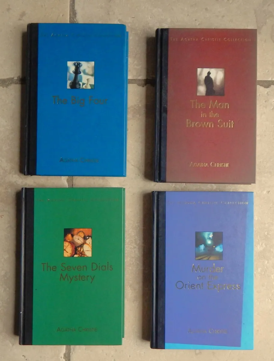 Collection of 4 Agatha Christie Hardback Books