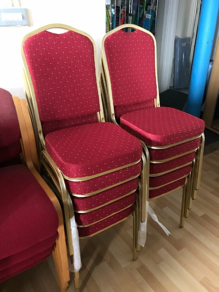 Stackable banqueting chair - £45+VAT each
