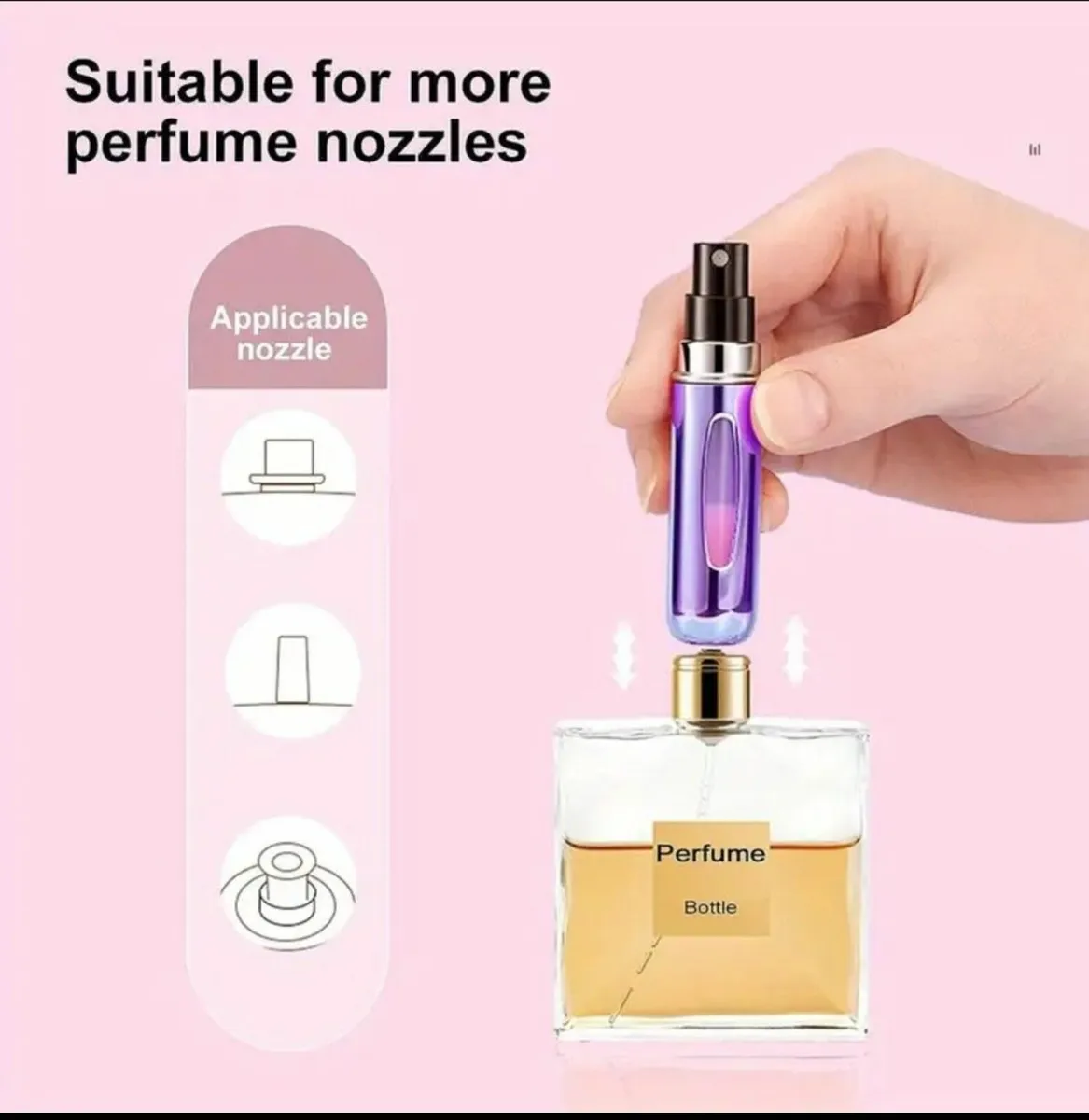 Perfume refill bottle