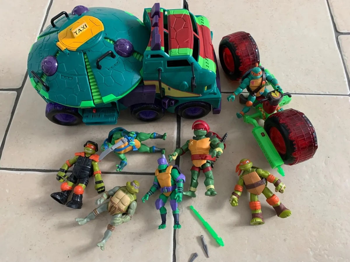 Teenage Mutant Ninja Turtles Toys Bundle