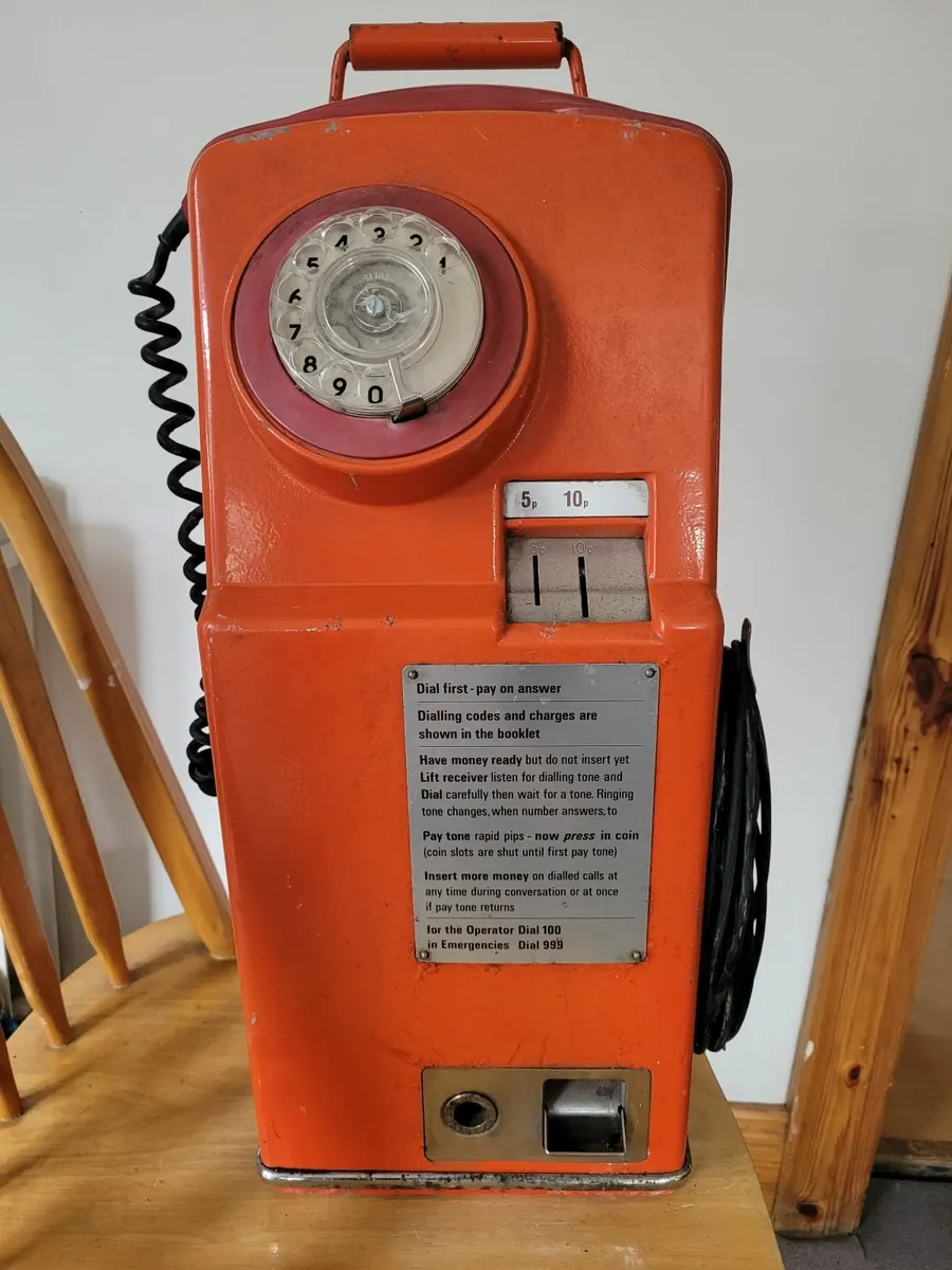 Vintage Hospital BT Payphone
