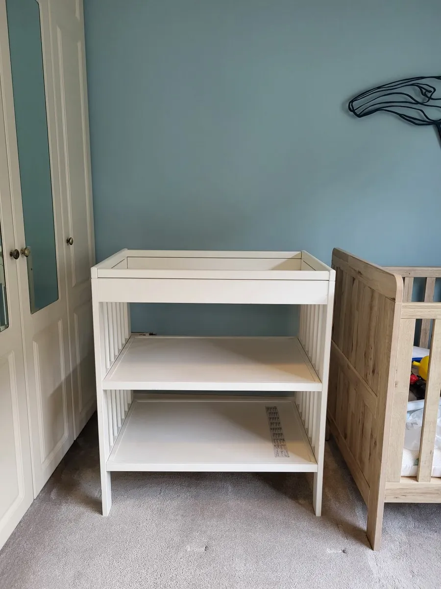 Beautiful Cream Changing table