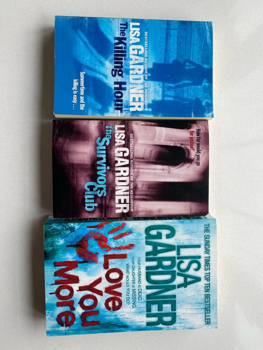 Set of 3 books - Lisa Gardner
