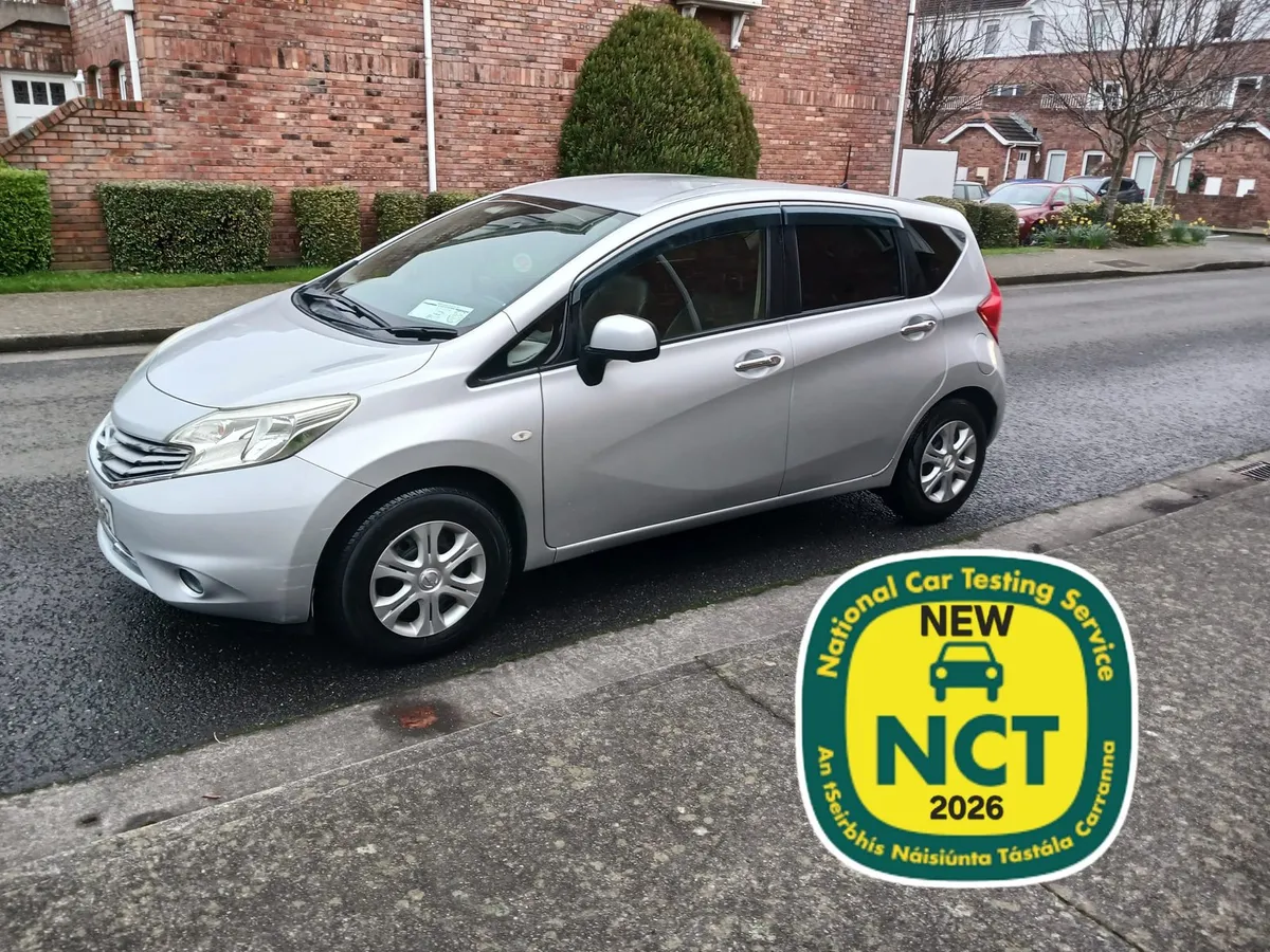 🟢14 Nissan Note New 2 year NCT Auto High Spec
