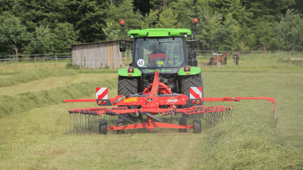 KUHN GA-1001-SINGLE-ROTOR RAKE - Image 2