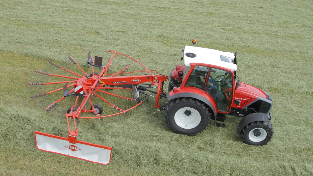 KUHN GA-1001-SINGLE-ROTOR RAKE