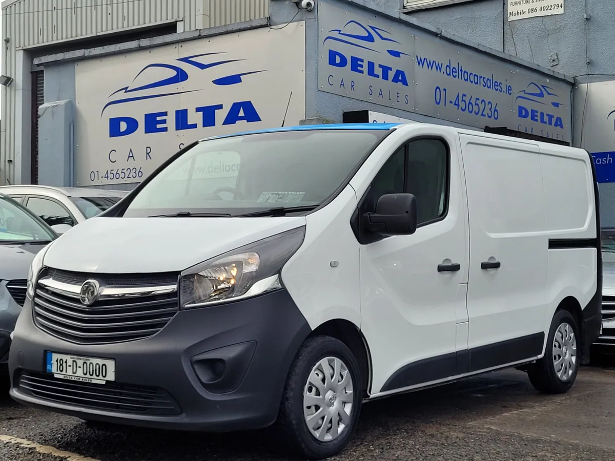 2018 OPEL VIVARO VAN DOE 04/25 VAT EXCLUSIVE - Image 1