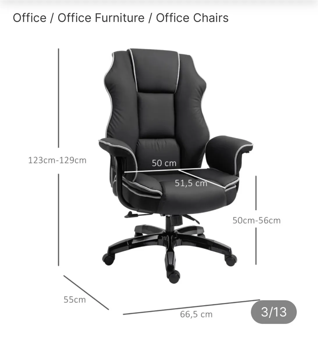 Office chair for sale in Co. Dublin for €150 on DoneDeal