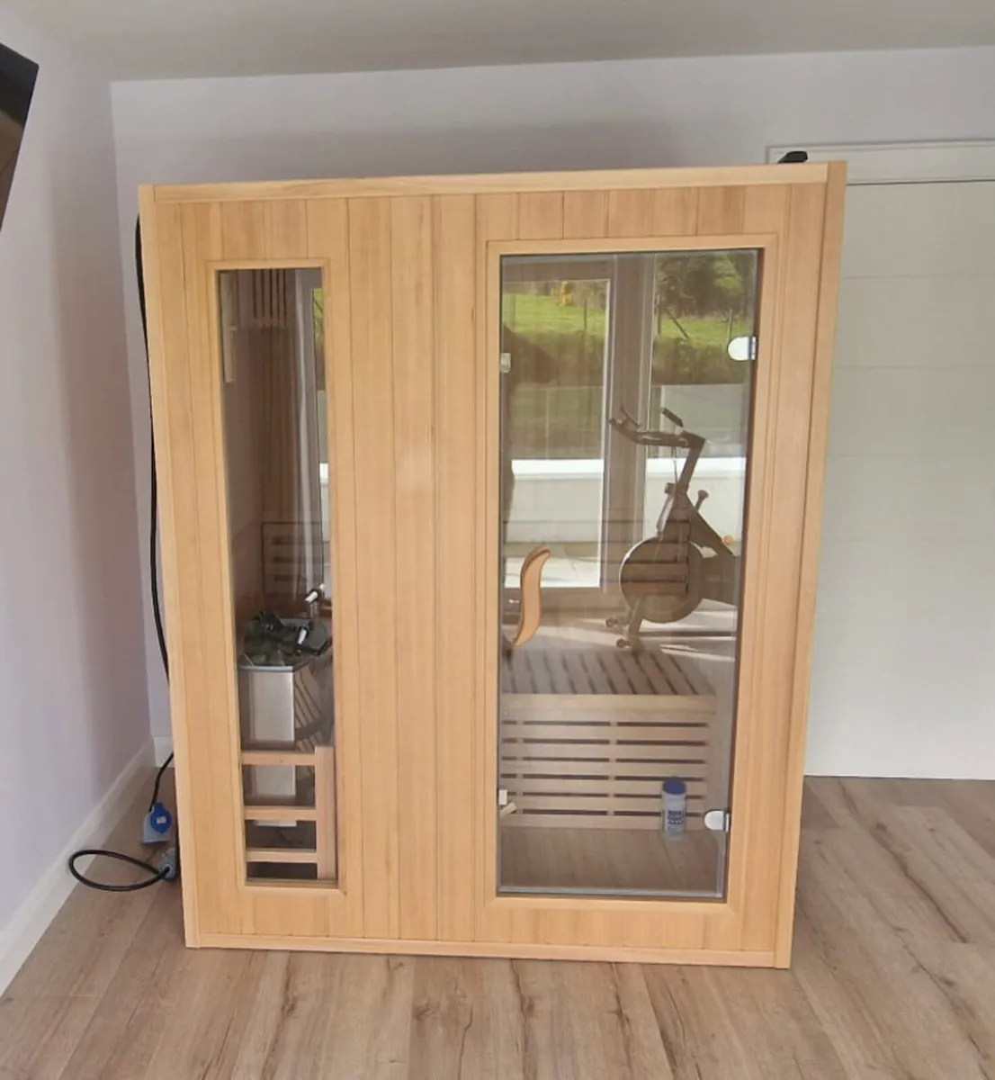 3 Person Sauna | Traditional Stone | NEW IN BOX