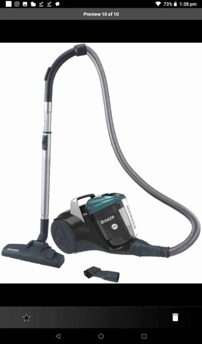Hoover Breeze Bagless 2 Litre New  Limited Stock - Image 1