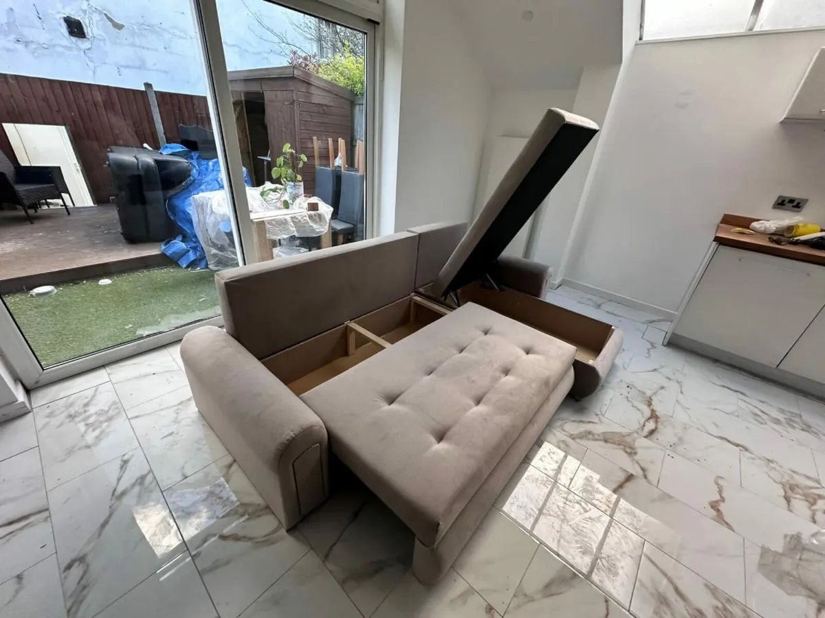 Brand New Corner Sofa bed with double storage for sale in Co. Dublin