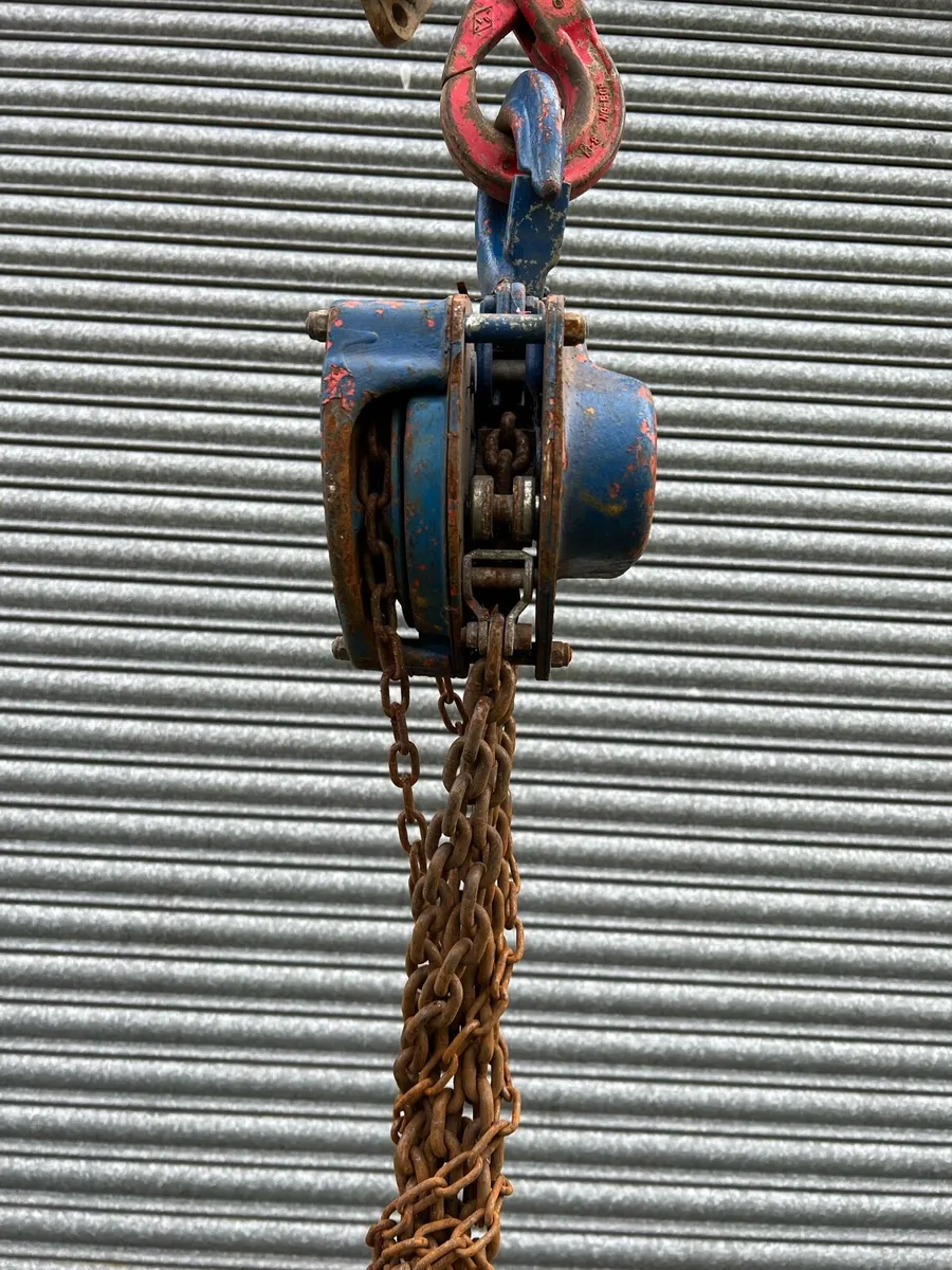 Pully Block Chain Hoist 5 Tonne Industrial grade. - Image 3