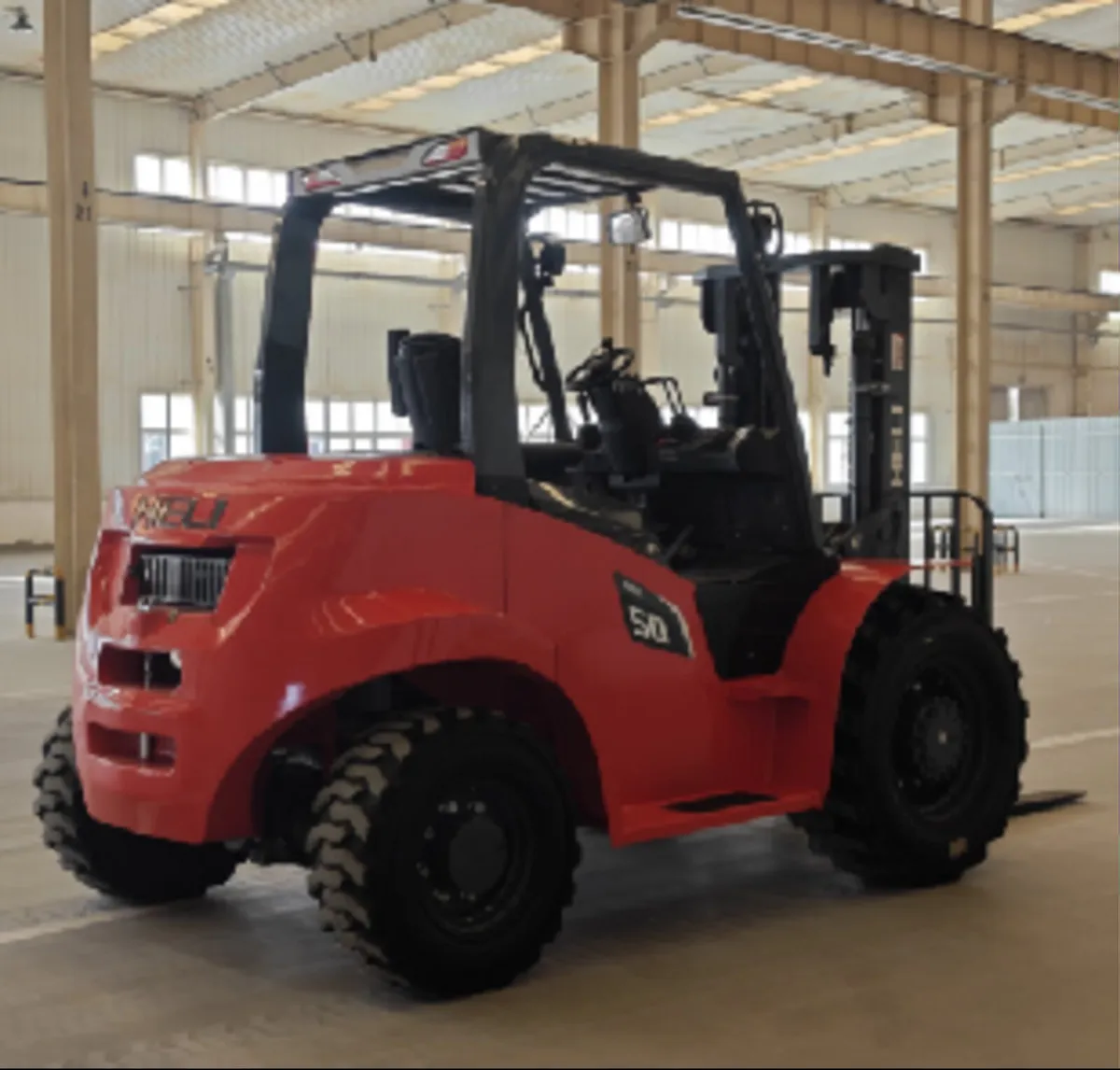 New Heli 5 ton rough terrain forklifts - Image 4